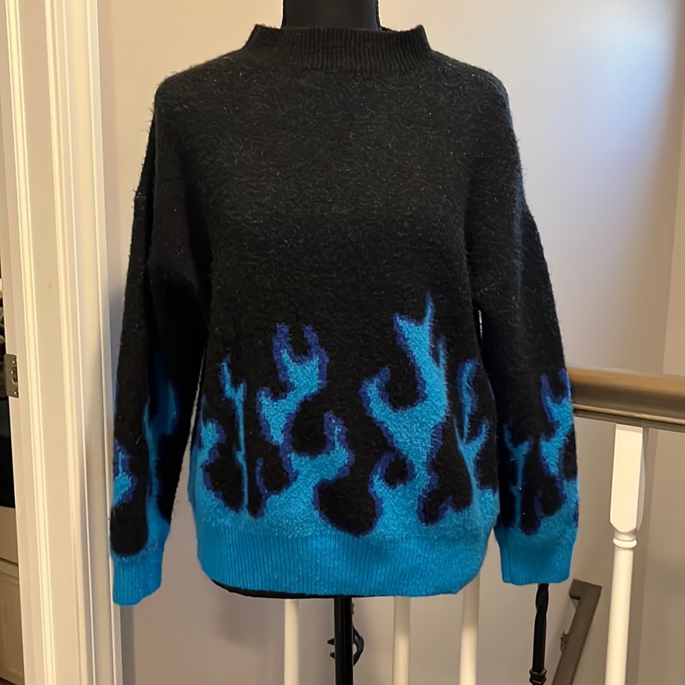 SHEIN, size 4, black and blue
